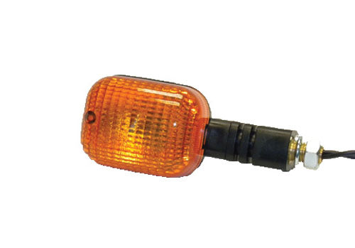 CLEAR LENS, ON/OFF-ROAD DOT TURN SIGNALS, CHROME PAIR