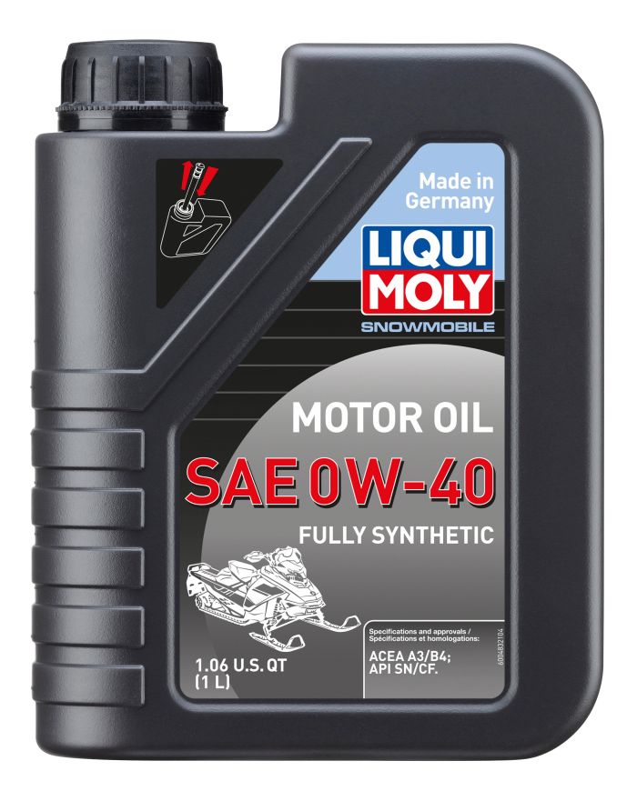 LIQUI MOLY SNOWMOBILE MOTOR OIL 0W-40 1 QUART