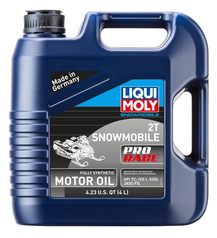 LIQUI MOLY SNOWMOBILE MOTOR OIL 2T PRO RACE 4 LITER