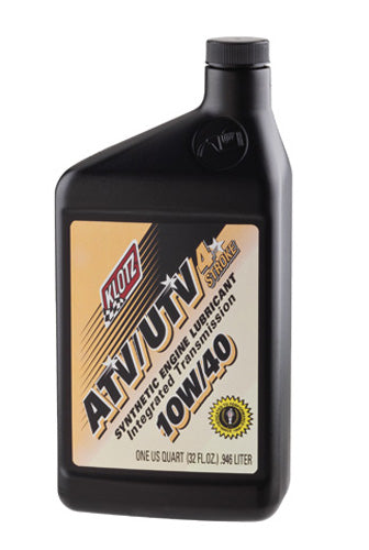 KLOTZ ATV/UTV SYNTHETIC ENGINE LUBRICANT W/TRANSMISSION 10/W/4